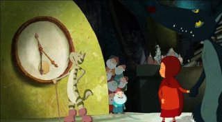 Una scena del cartoon Nat e il segreto di Eleonora, in cartellone al Festival del Film di Roma 2009