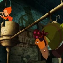 Una scena del cartoon Nat e il segreto di Eleonora, in cartellone al Festival di Roma 2009