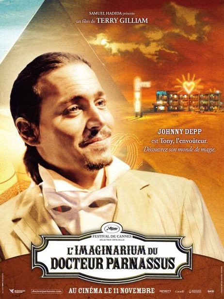 Character Poster Francese Johnny Depp Per Parnassus L Uomo Che Voleva Ingannare Il Diavolo 133713