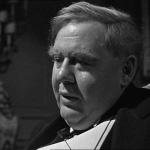 Charles Laughton in una scena del film Il caso Paradine ( 1947 )