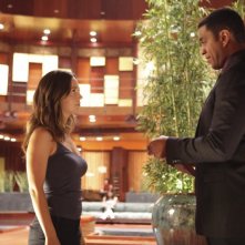 Dollhouse: Harry Lennix ed Eliza Dushku nell'episodio Belonging