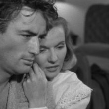 Gregory Peck con Ann Todd in una scena del film Il caso Paradine ( 1947 )