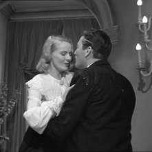 Gregory Peck e Ann Todd in una scena del film Il caso Paradine ( 1947 )