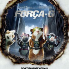 Il poster brasiliano di G-Force: Superspie in missione