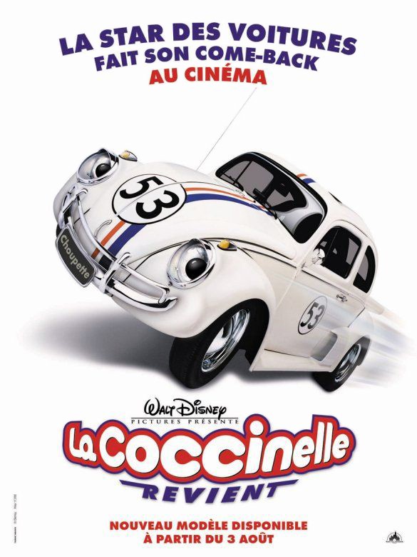 Il Poster Francese Di Herbie Il Supermaggiolino 133835