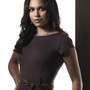 Un'immagine promozionale di Monica Raymund per la seconda stagione di Lie to Me