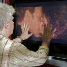 Pedro Almodovar sul set del film Gli abbracci spezzati