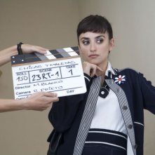 Penelope Cruz sul set del film Gli abbracci spezzati