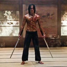 Rain in una scena del film Ninja Assassin