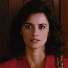 Un primo piano di Penelope Cruz in una scena del film Gli abbracci spezzati di Pedro Almodovar