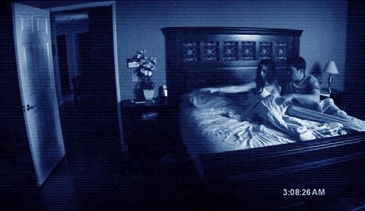 Una sequenza dell'horror Paranormal Activity