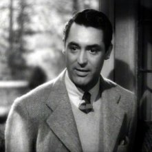 Cary Grant in una sequenza del film Il sospetto ( 1941 )