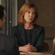 Christine Lahti in una scena dell'episodio Unstable di Law & Order: SVU