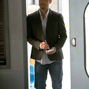 Brian Austin Green è John Corben in una scena dell'episodio Savior di Smallville