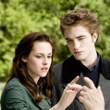 K Stewart E R Pattinson In Una Sequenza Del Secondo Film Della Saga Twilight 134541