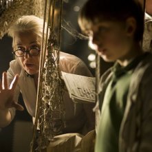 AJ Jankel e Bill Milner sul set di Skellig