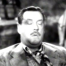Nigel Bruce in una scena del film Il sospetto ( 1941 )