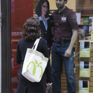 Tina Fey e Jon Glaser nell'episodio Into The Crevasse di 30 Rock