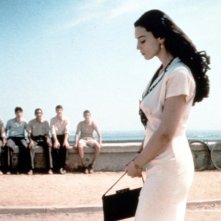 Monica Bellucci in una scena del film Malèna
