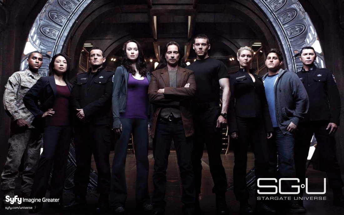 Un Wallpaper Con Il Cast Di Stargate Universe 134921