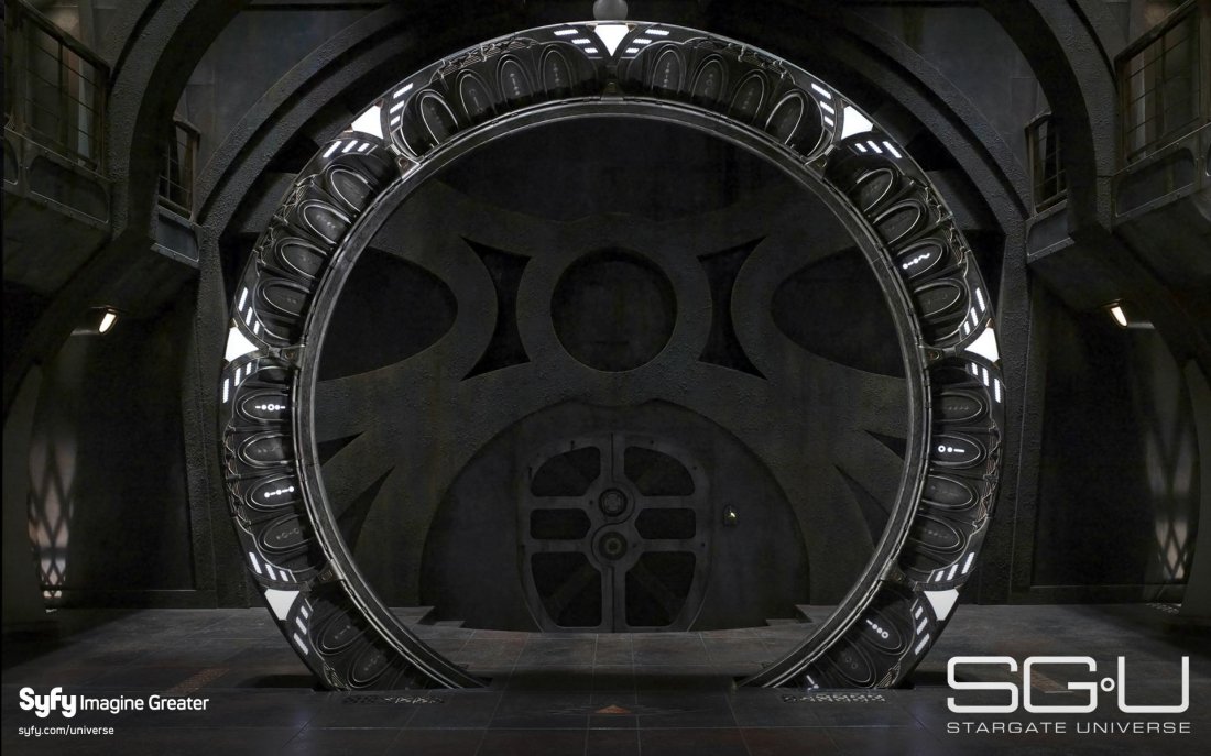 Un Wallpaper Con Lo Stargate Per La Serie Sgu 134920