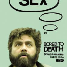 Bored to Death: Character Poster sul personaggio di Zach Galifianakis