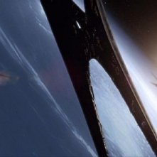 Un'immagine tratta dal film TV Battlestar Galactica: The Plan