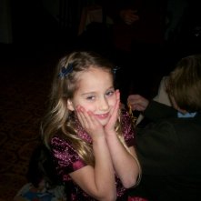 Una simpatica posa di Giulia Salerno.