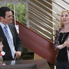 Modern Family: Nolan Gould, Ty Burrell ed Amy Landers nell'episodio En Garde