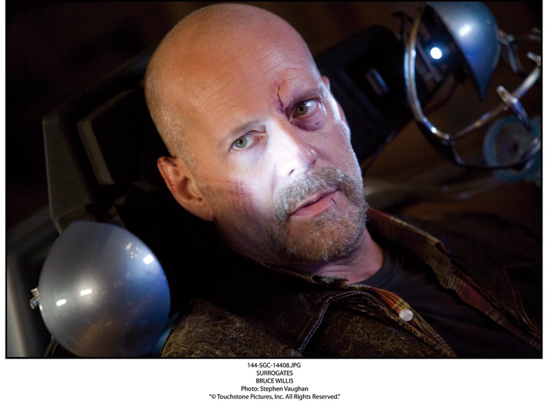 Un Primo Piano Di Bruce Willis Protagonista De Il Mondo Dei Replicanti 2009 135330