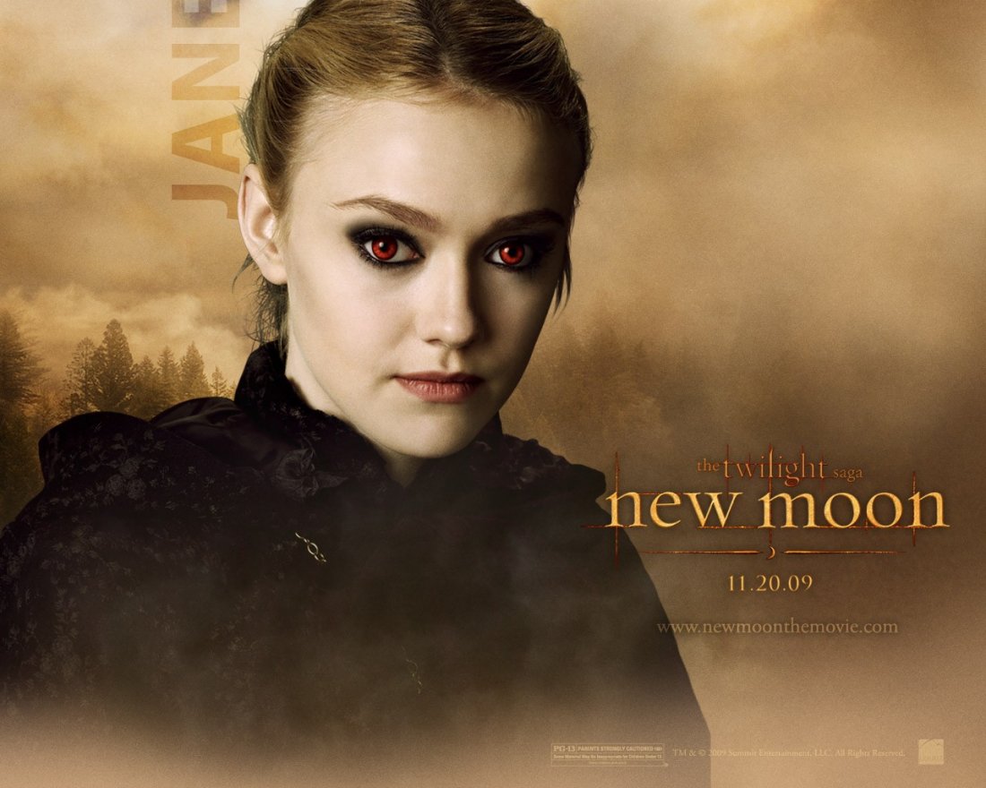 Un Wallpaper Dedicato Al Personaggio Di Jane Dakota Fanning Per Il Film Twilight Saga New Moon 135443