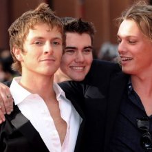 Festival di Roma 2009 - i volturi di New Moon sul red carpet: Jamie Campbell Bower, Charlie Bewley e Cameron Bright