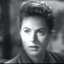Ingrid Bergman in una scena del film Io ti salverò ( 1945 )