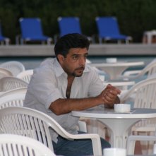 Una foto di Ignazio Barcellona sul set