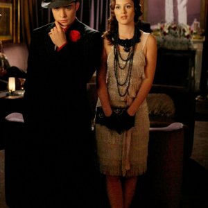 Chuck (Ed Westwick) e Blair (Leighton Meester) nell'episodio How to Succeed in Bassness di Gossip Girl