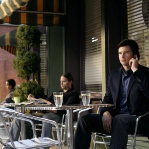 Clark (Tom Welling) in una scena dell'episodio Crossfire di Smallville