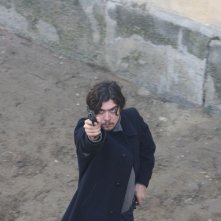 Riccardo Scamarcio in un'immagine del film La prima linea
