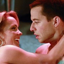 Due uomini e mezzo: Kelly Stables ed Jon Cryer nell'episodio Laxative Tester, Horse Inseminator