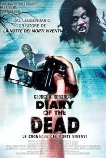 La locandina italiana di Diary of the Dead