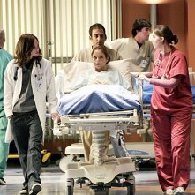 Three Rivers: Katherine Moennig in una scena dell'episodio Where We Lie