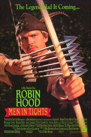 La locandina di Robin Hood: un uomo in calzamaglia