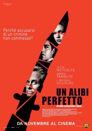 La locandina italiana di Un alibi perfetto