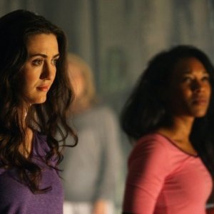 Madeline Zima in una scena tratta da Strange Attractors della quarta stagione di Heroes