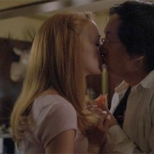 Masi Oka e Jayma Mays in una scena di Once Upon a Time in Texas dalla quarta stagione di Heroes