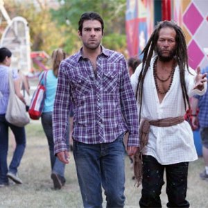 Zachary Quinto in una scena di Tabula Rasa dalla quarta stagione di Heroes