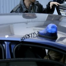 Giuseppe Milazzo Andreani sul set di Incuboss Regia di Vincenzo Peluso