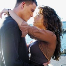Channing Tatum e Jenna Dewan in una scena del film Step Up