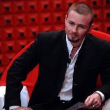 Gabriele Belli, ex-transessuale donna diventato uomo, durante la seconda puntata del Grande Fratello 10