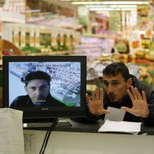 Il regista Alessandro Angelini sul set di Alza la testa