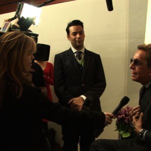 Lo stilista Valentino nel documentario L'ultimo imperatore, incentrato su di lui